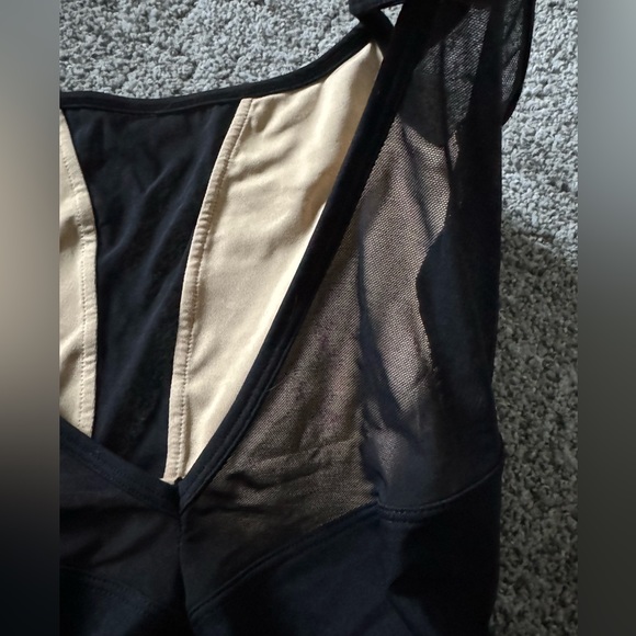 Russian Pointe black ballet mesh leotard size XS NEW - Picture 7 of 10